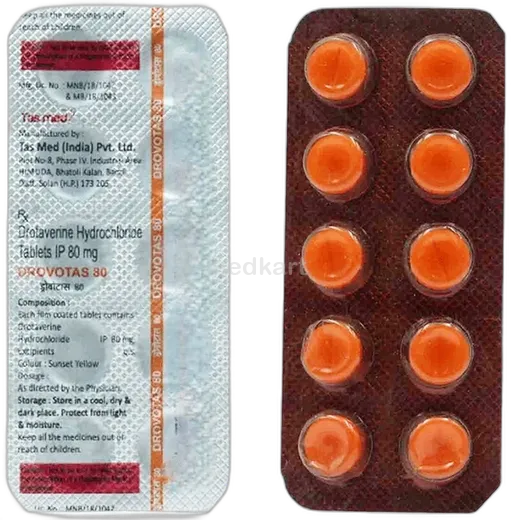 drovotas 80mg tablet 10's